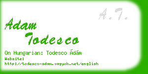 adam todesco business card